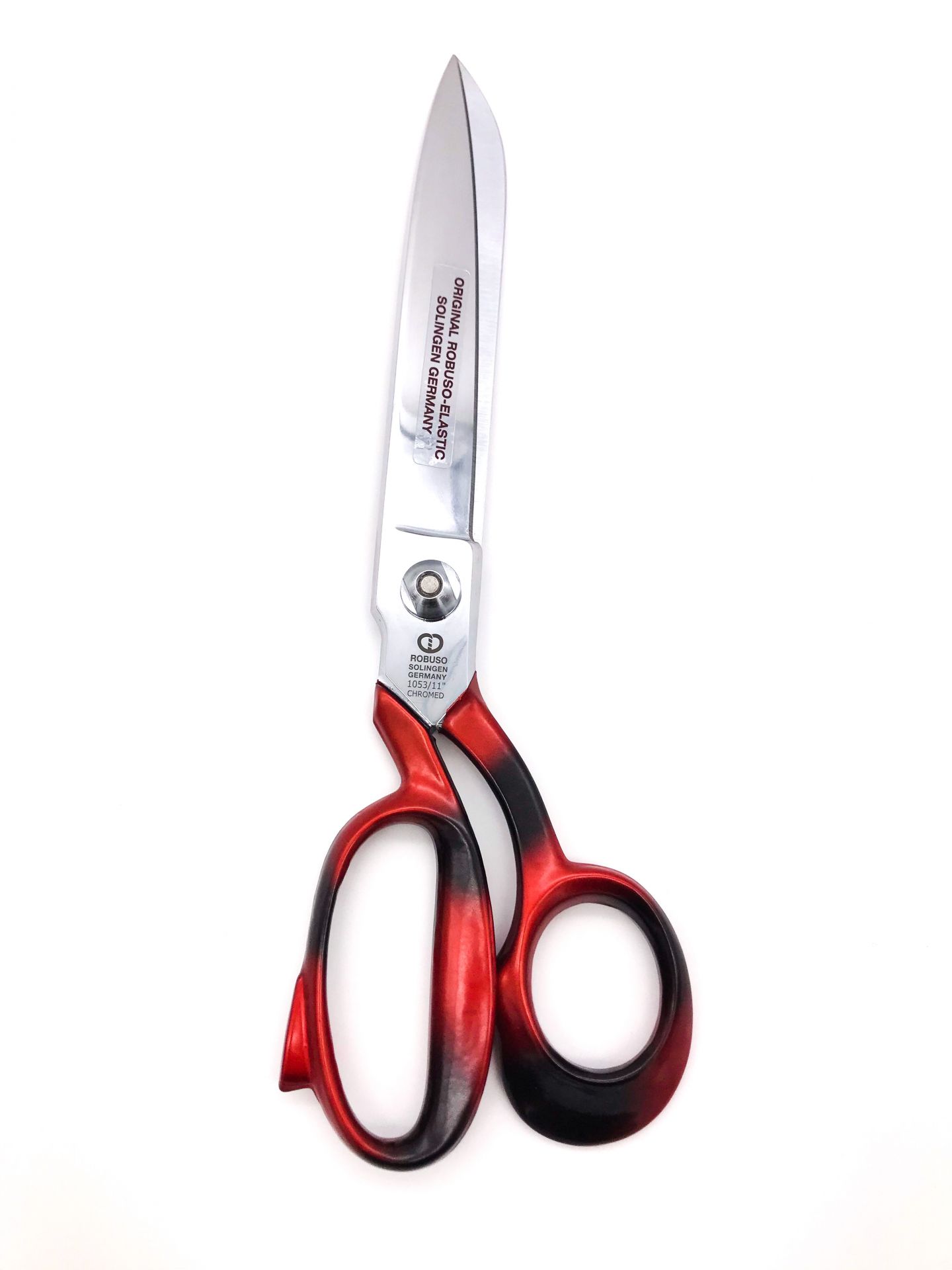 ROBUSO-ELASTİK TERZİ MAKASI, Tırtıklı + YUVARLAK UÇLAR 1055/CR-RD/8